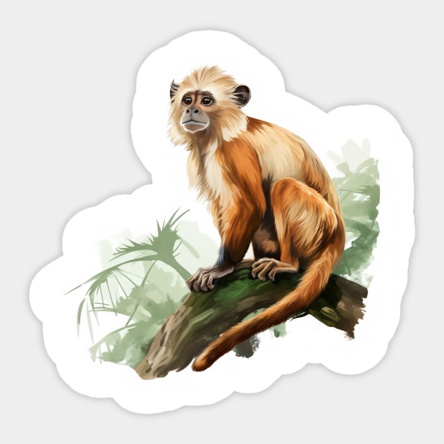 Squirrel Monkey Sticker by zooleisurelife